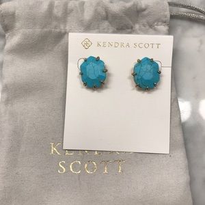 Kendra Scott Turquoise Morgan Earrings